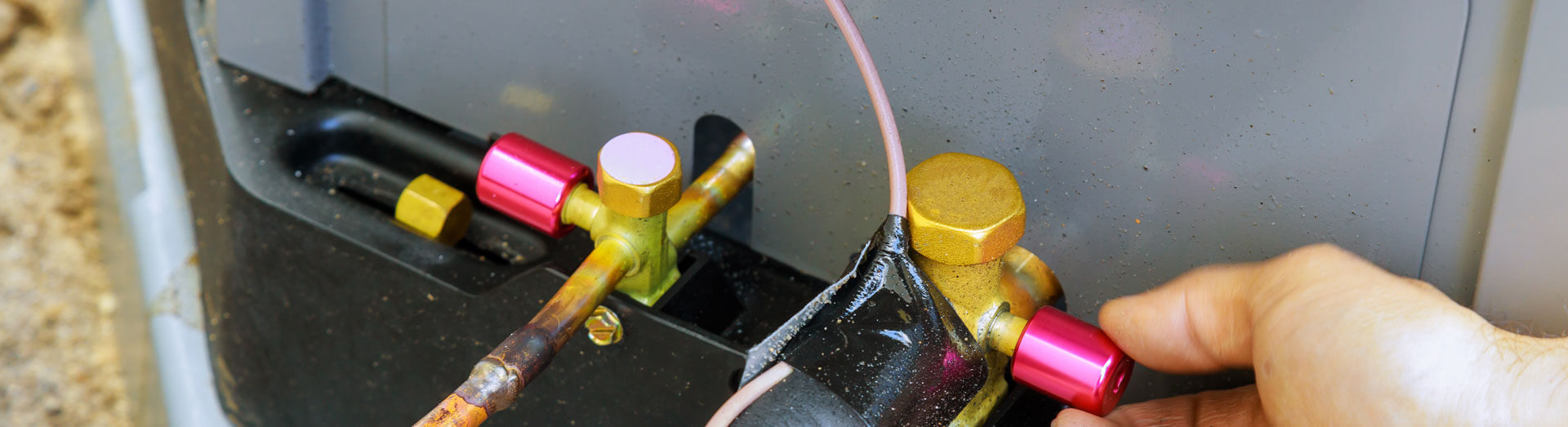 Air Ventilation Installation Technological Pipelines For A New Air Conditioner
